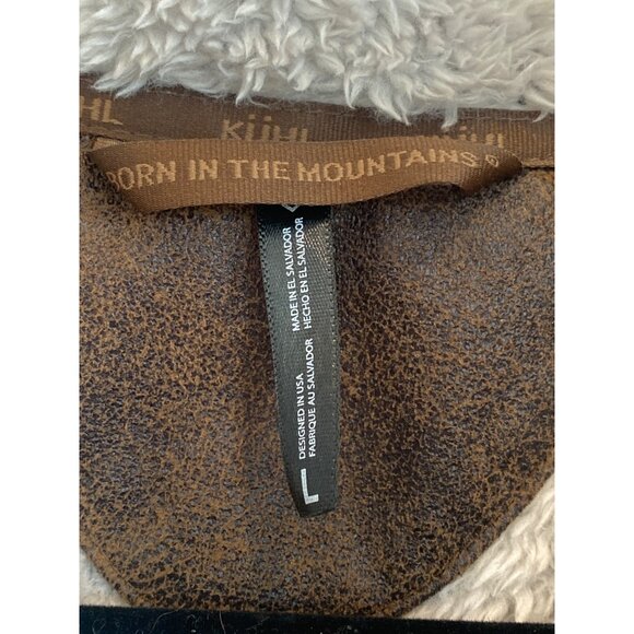 KUHL Flight Fleece Vest Women's Large Stone Ivory - Picture 9 of 17